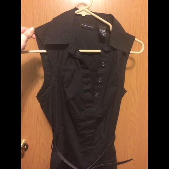 Dress with belt and pockets - Picture 1 of 2